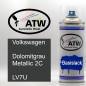 Preview: Volkswagen, Dolomitgrau Metallic 2C, LV7U: 400ml Sprühdose, von ATW Autoteile West.